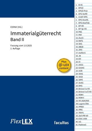 FlexLex Immaterialgüterrecht | Band II