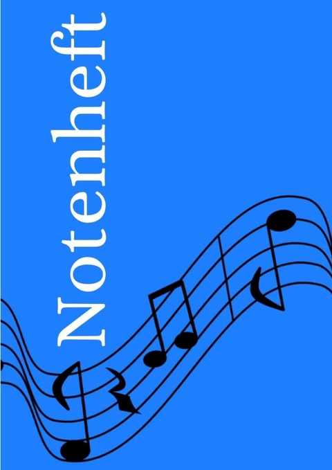 Notenheft: DIN A4 Notenlinienheft | 30 Seiten mit 12 Notenzeilen / Systeme pro Blatt | Papier 90g/m&sup2; | Musikheft mit Notenlinien - Jakob Welik