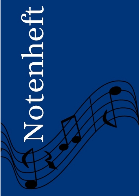 Notenheft: DIN A4 Notenlinienheft | 30 Seiten mit 12 Notenzeilen / Systeme pro Blatt | Papier 90g/m&sup2; | Musikheft mit Notenlinien - Jakob Welik