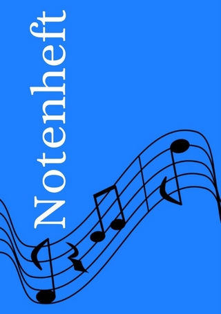 Notenheft: DIN A4 Notenlinienheft | 300 Seiten mit 12 Notenzeilen / Systeme pro Blatt | Papier 90g/m² | Musikheft mit Notenlinien