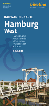 Radwanderkarte Hamburg West RW-HH1 - 