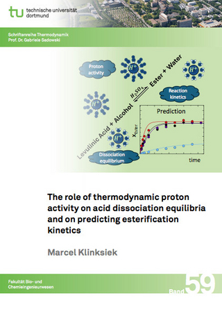 The role of thermodynamic proton activity on acid dissociation equilibria and on predicting esterification kinetics
