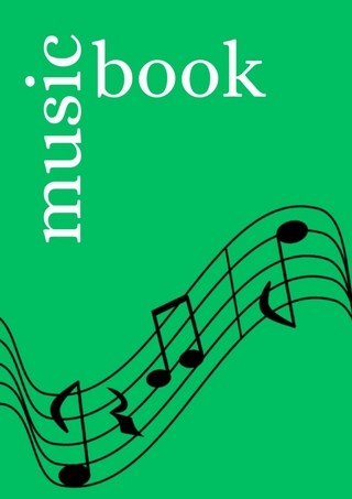 Music Book: DIN A4 Staff Book | 46 Pages with 12 Staves / Systems per Sheet | Paper 90g/m²