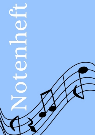 Notenheft: DIN A4 Notenlinienheft | 200 Seiten mit 12 Notenzeilen / Systeme pro Blatt | Papier 90g/m² | Musikheft mit Notenlinien