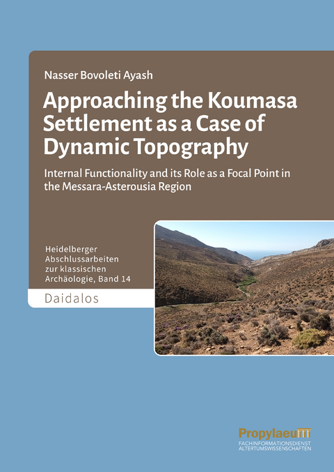 Approaching the Koumasa Settlement as a Case of Dynamic Topography - Nasser Bovoleti Ayash