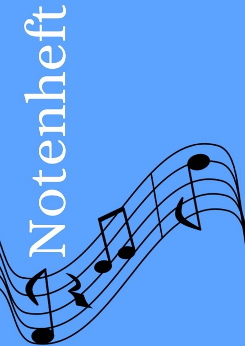 Notenheft: DIN A4 Notenlinienheft | 200 Seiten mit 12 Notenzeilen / Systeme pro Blatt | Papier 90g/m&sup2; | Musikheft mit Notenlinien - Jakob Welik