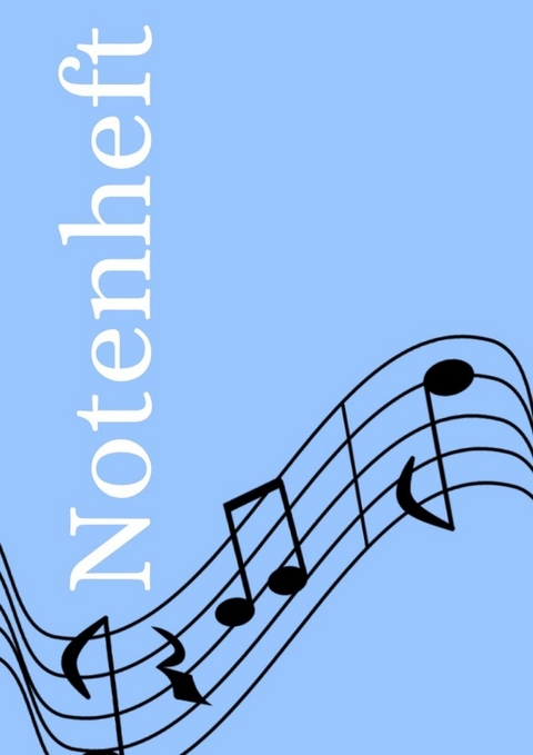 Notenheft: DIN A4 Notenlinienheft | 44 Seiten mit 12 Notenzeilen / Systeme pro Blatt | Papier 90g/m&sup2; | Musikheft mit Notenlinien - Jakob Welik