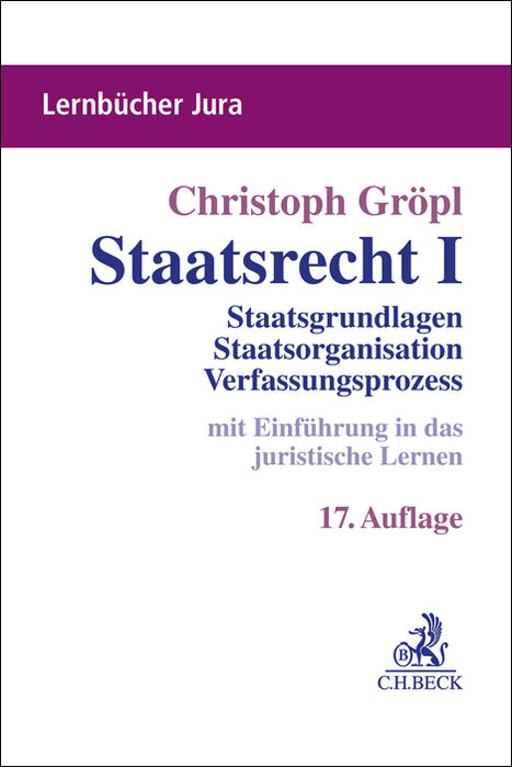 Staatsrecht I - Christoph Gr&ouml;pl
