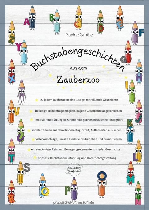 Buchstabengeschichten aus dem Zauberzoo - Sabine Sch&uuml;tz