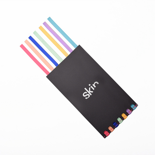 SKINMark Lesezeichen Gr. XL (Habersack) mit 7 farbigen Lesemarkern