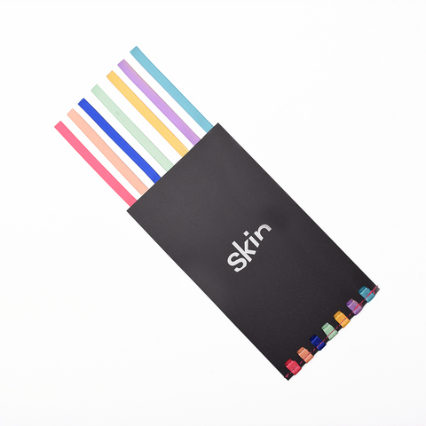 SKINMark Lesezeichen Gr. XL (Habersack) mit 7 farbigen Lesemarkern