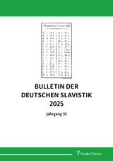 Bulletin der deutschen Slavistik 2025 - 