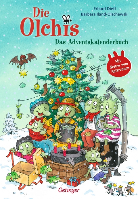 Die Olchis. Das Adventskalenderbuch - Erhard Dietl, Barbara Iland-Olschewski