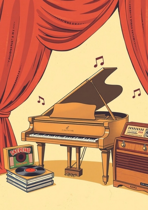 Notenheft: DIN A5 Notenlinienheft | 60 Seiten mit 12 Notenzeilen / Systeme pro Blatt | Papier 90g/m&sup2; | Musikheft mit Notenlinien - Jakob Welik