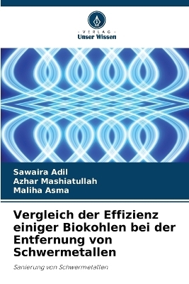 Vergleich der Effizienz einiger Biokohlen bei der Entfernung von Schwermetallen