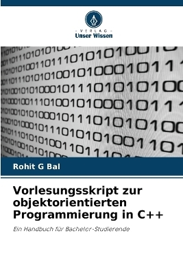 Vorlesungsskript zur objektorientierten Programmierung in C++
