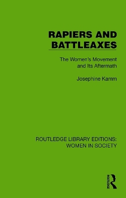 Rapiers and Battleaxes - Josephine Kamm