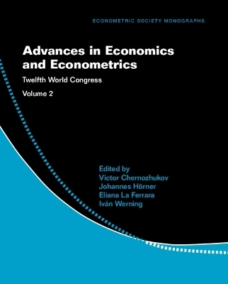 Advances in Economics and Econometrics: Volume 2 - 