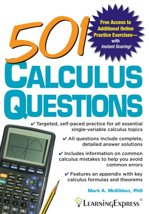 501 Calculus Questions -  Mark McKibben