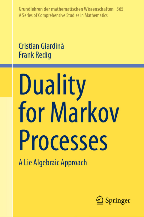 Duality for Markov Processes - Cristian Giardinà, Frank Redig