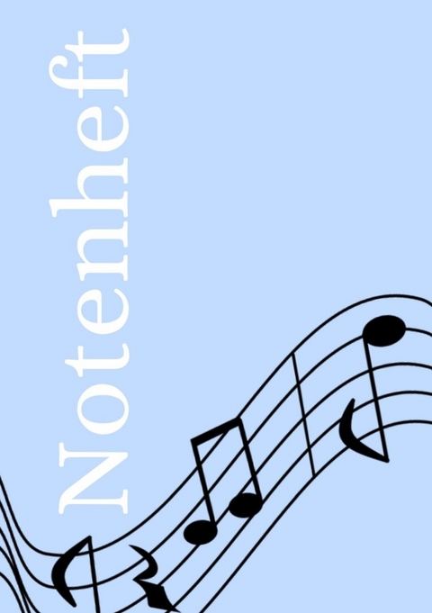 Notenheft: DIN A5 Notenlinienheft | 30 Seiten mit 12 Notenzeilen / Systeme pro Blatt | Papier 90g/m&sup2; | Musikheft mit Notenlinien - Jakob Welik