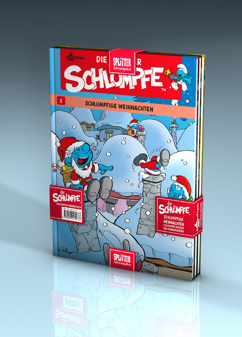 Die Schl&uuml;mpfe Adventspaket: Drei schlumpfige Comic-Abenteuer -  Peyo