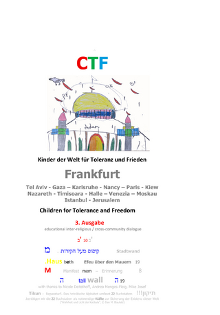 Kinder der Welt zeichnen für Frieden und Toleranz