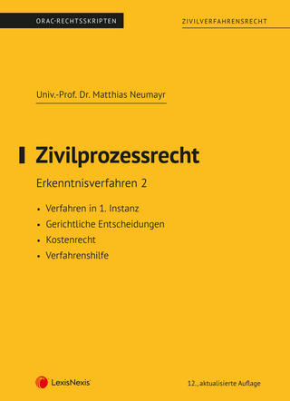 Zivilprozessrecht Erkenntnisverfahren 2 (Skriptum)