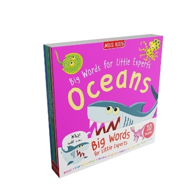 Big Words for Little Experts 10 Books Collection Set (Animals, Birds, Body, Bugs, Dinosaurs, Habitats, Mammals, Oceans, Our Planet & Space) -  Miles Kelly