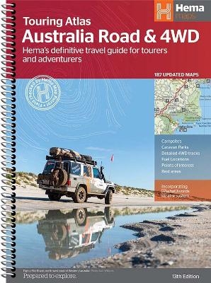 Australia Road & 4WD touring atlas A4