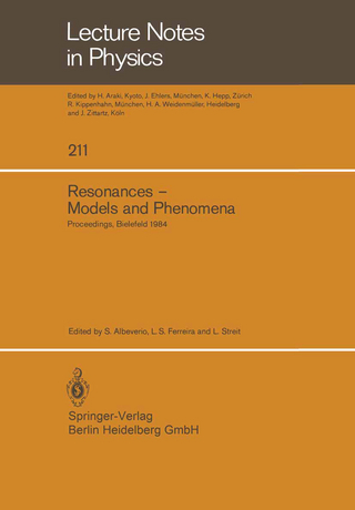 Resonances — Models and Phenomena