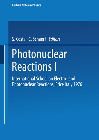 Photonuclear Reactions I