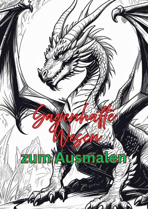 Sagenhafte Wesen zum Ausmalen - MPress Kleinverlag