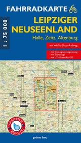 Fahrradkarte Leipziger Neuseenland - 