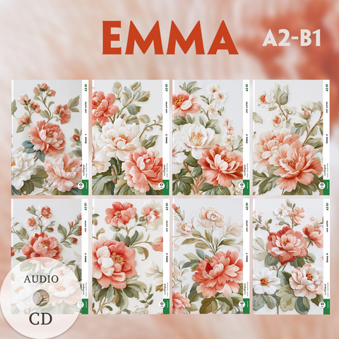 Emma A2-B1 (8 B&uuml;cher + Audio-CDs) - Jane Austen