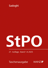 Strafprozessordnung StPO - Alice Sadoghi