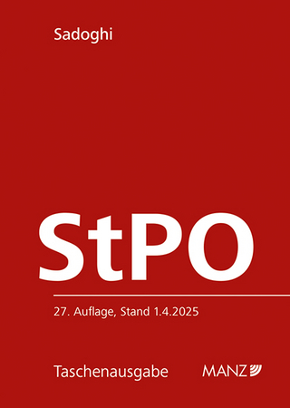 Strafprozessordnung StPO