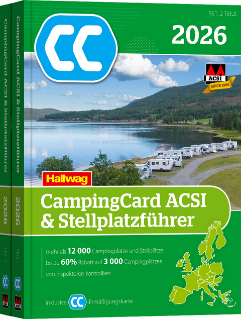 ACSI CampingCard & Stellplatzführer 2026