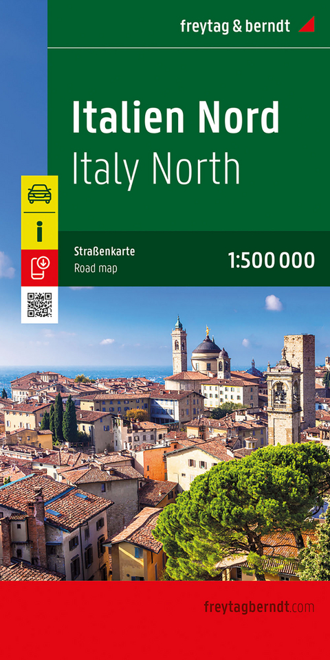 Italien Nord, Stra&szlig;enkarte 1:500.000, freytag & berndt