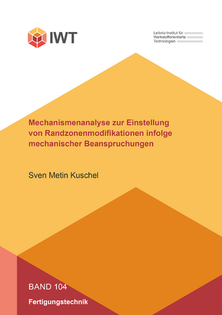 Mechanismenanalyse zur Einstellung von Randzonenmodifikationen infolge mechanischer Beanspruchungen
