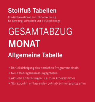 Tabelle, Gesamtabzug 2025 Monat Sonderausgabe August