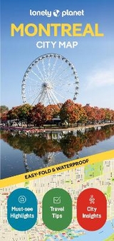 Lonely Planet Montreal City Map - Lonely Planet