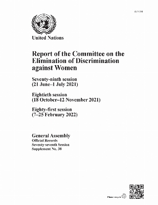 Report of the Committee on the Elimination of Discrimination Against Women, Seventy-seventh Session -  United Nations Department for General Assembly and Conference Management