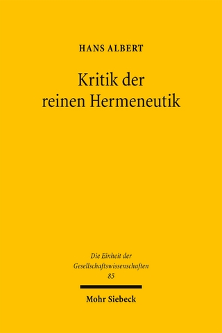 Kritik der reinen Hermeneutik