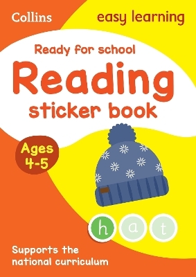 Ready for school: reading Sticker Book Ages 4-5 -  Collins Easy Learning