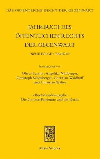 Jahrbuch des öffentlichen Rechts der Gegenwart. Neue Folge