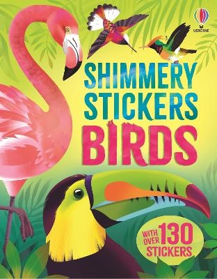 Shimmery Stickers Birds