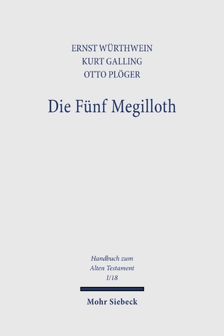Die Fünf Megilloth