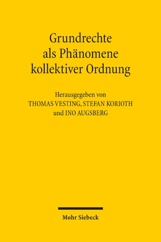 Grundrechte als Phänomene kollektiver Ordnung
