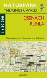Wanderkarte Eisenach, Ruhla - 